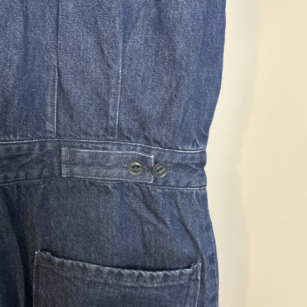 Outerknown Women's Small S.E.A. Sea Suit Jumpsuit Coveralls Denim $188 NEW - Picture 11 of 11